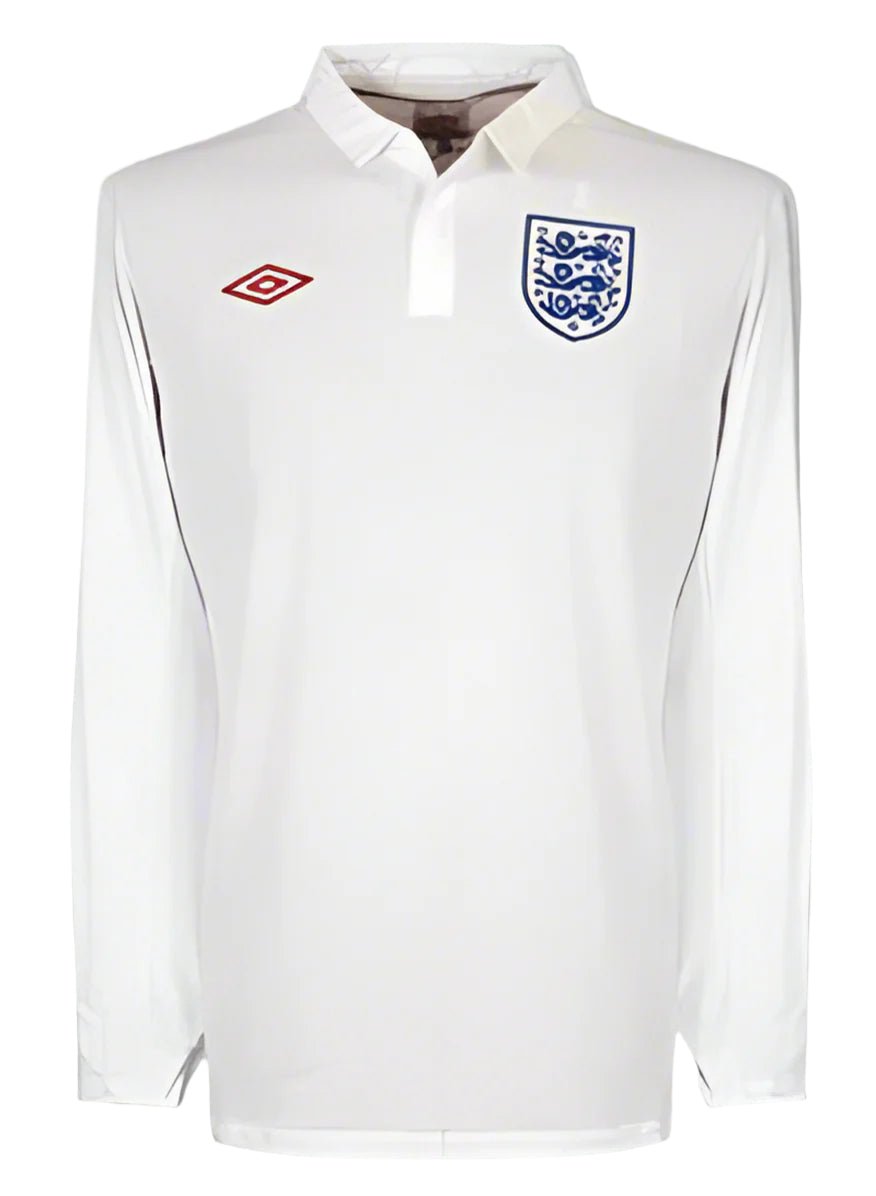 Umbro England Home Long Sleeve Jersey 2010/2011 White - Best Buy Soccer
