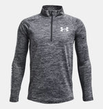 Under Armour Boys Tech Big Logo 1/4 Zip Pullover Pitch Grey - Best Buy Soccer