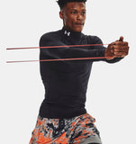 Under Armour ColdGear Men's Compression Mock - Black - Best Buy Soccer
