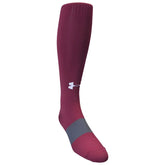 Under Armour Soccer OTC Over - the - Calf Socks Maroon - Best Buy Soccer