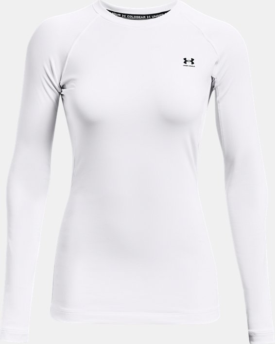 Under Armour Women's ColdGear Crew Long Sleeve Tee - Best Buy Soccer