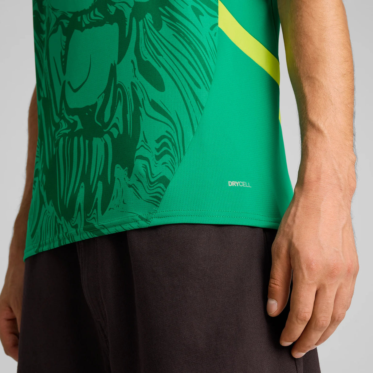 PUMA Men's Senegal Away Jersey Replica 25 - Sport Green/Electric Lime