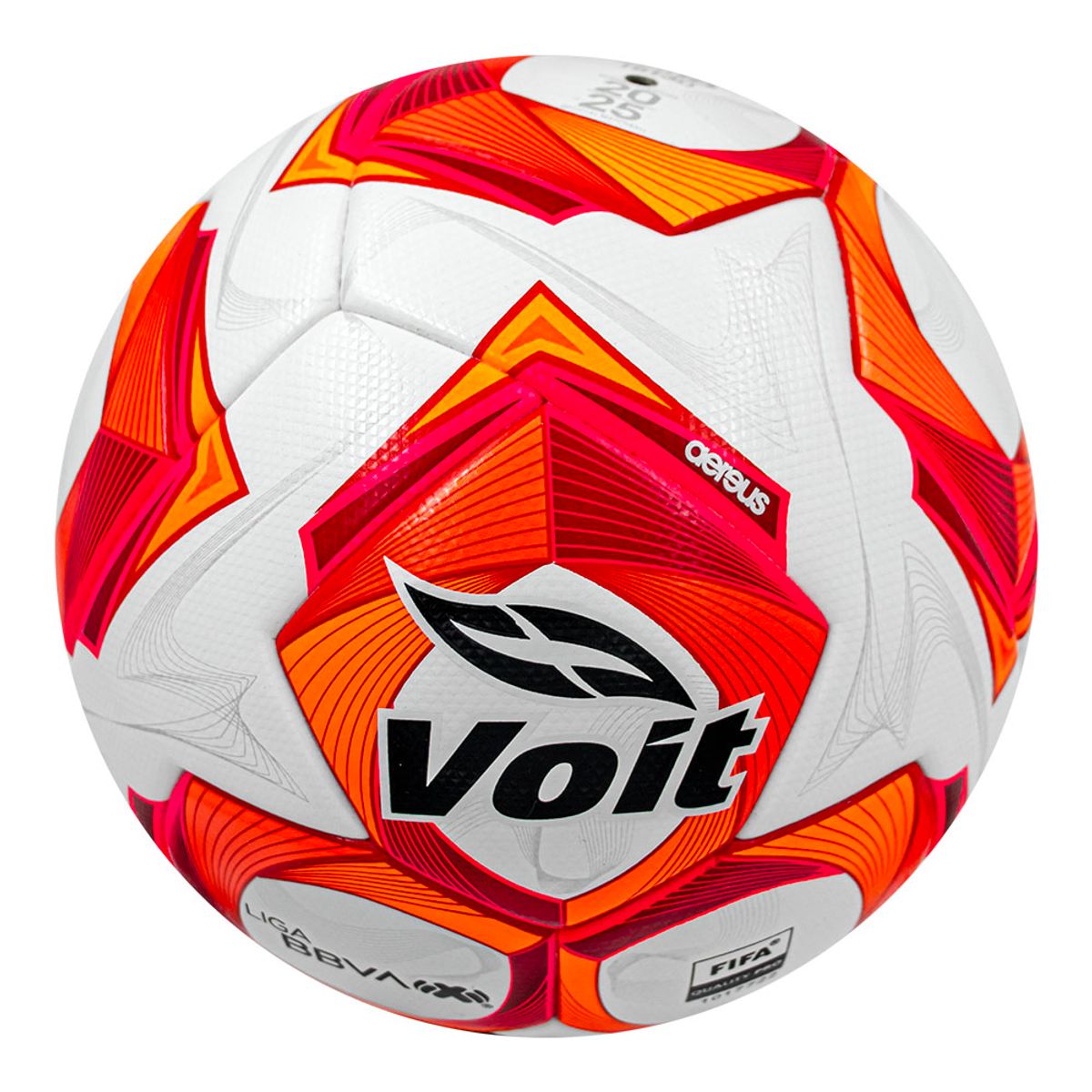 Voit AEREUS Liga MX Opening 2025 Quality FIFA Pro Soccer Ball - White/Red/Orange - Best Buy Soccer