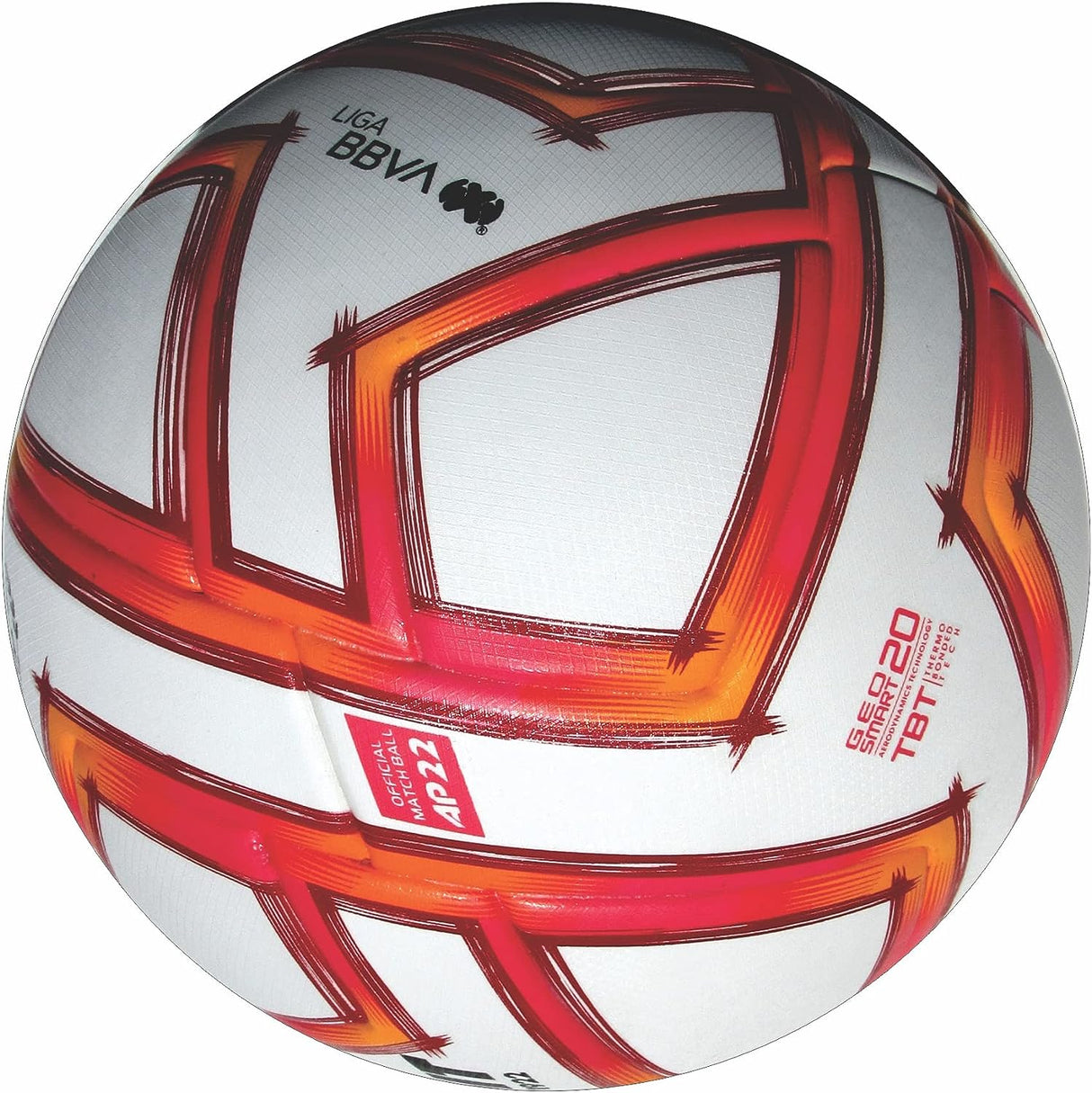 Voit Quality Pro Official Match Soccer Ball Liga MX Apertura 22 - White/Hi - Vis Orange - Best Buy Soccer