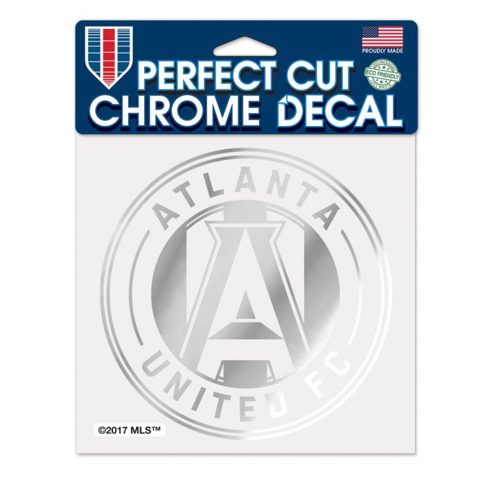 WinCraft Atlanta United Chrome Perfet Cut Decal White - Best Buy Soccer