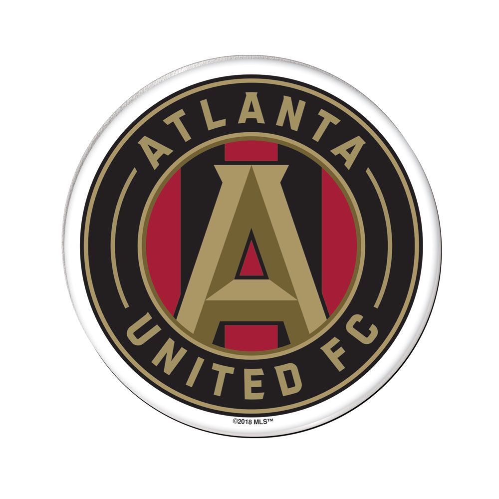 Wincraft Atlanta United Premium Acrylic Magnet Carded Black/Red - Best Buy Soccer