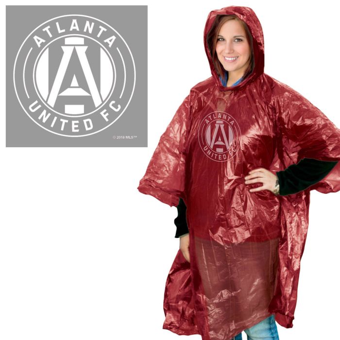 WinCraft Atlanta United Rain Poncho - Best Buy Soccer