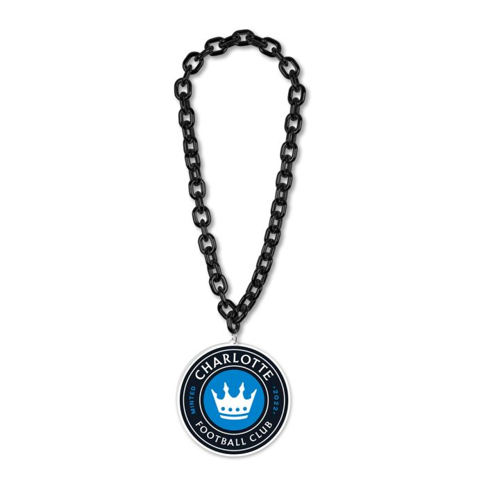 WinCraft Charlotte FC Big Chain Necklace Black/Blue - Best Buy Soccer