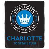Wincraft Charlotte FC Blanket - Winning Image 50" X 60" - Best Buy Soccer