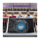WinCraft Charlotte FC Deluxe 3'x5' Flag - Best Buy Soccer
