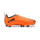 PUMA Ultra 6 Play FG/AG Youth Soccer Cleats- Orange/Black/Red