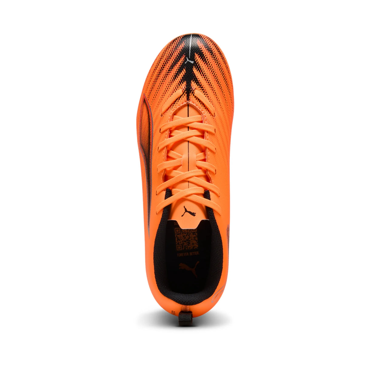 PUMA Ultra 6 Play FG/AG Youth Soccer Cleats- Orange/Black/Red
