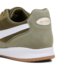 PUMA King Top IT Indoor Shoes Olive Drab/White/Gold