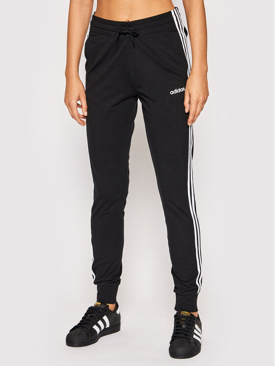 Adidas Women s Essentials 3 Stripes Pants Black White Xs