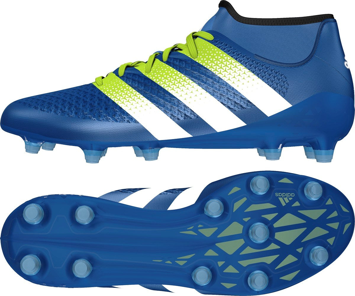 en campo Cargado adidas Ace 16.1 PrimeKnit FG/AG Blu – Best Buy Soccer