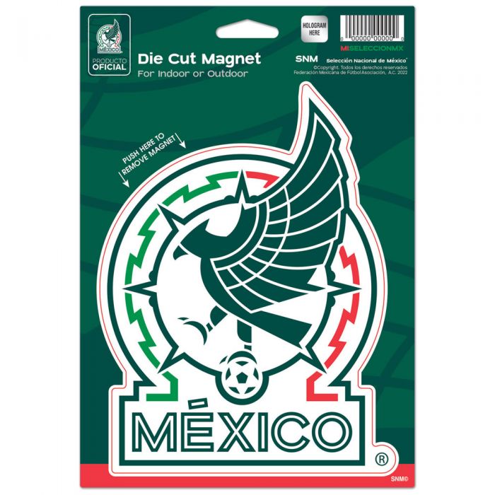 WinCraft Mexico Cut Logo Magnet Green
