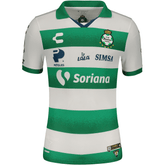 Charly Santos Home Jersey for Men 2021/22 - Green/White