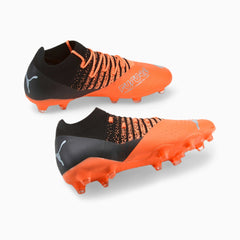 Puma Future Z 3.3 FG/AG Multi-Ground Football Boots Black/Orange