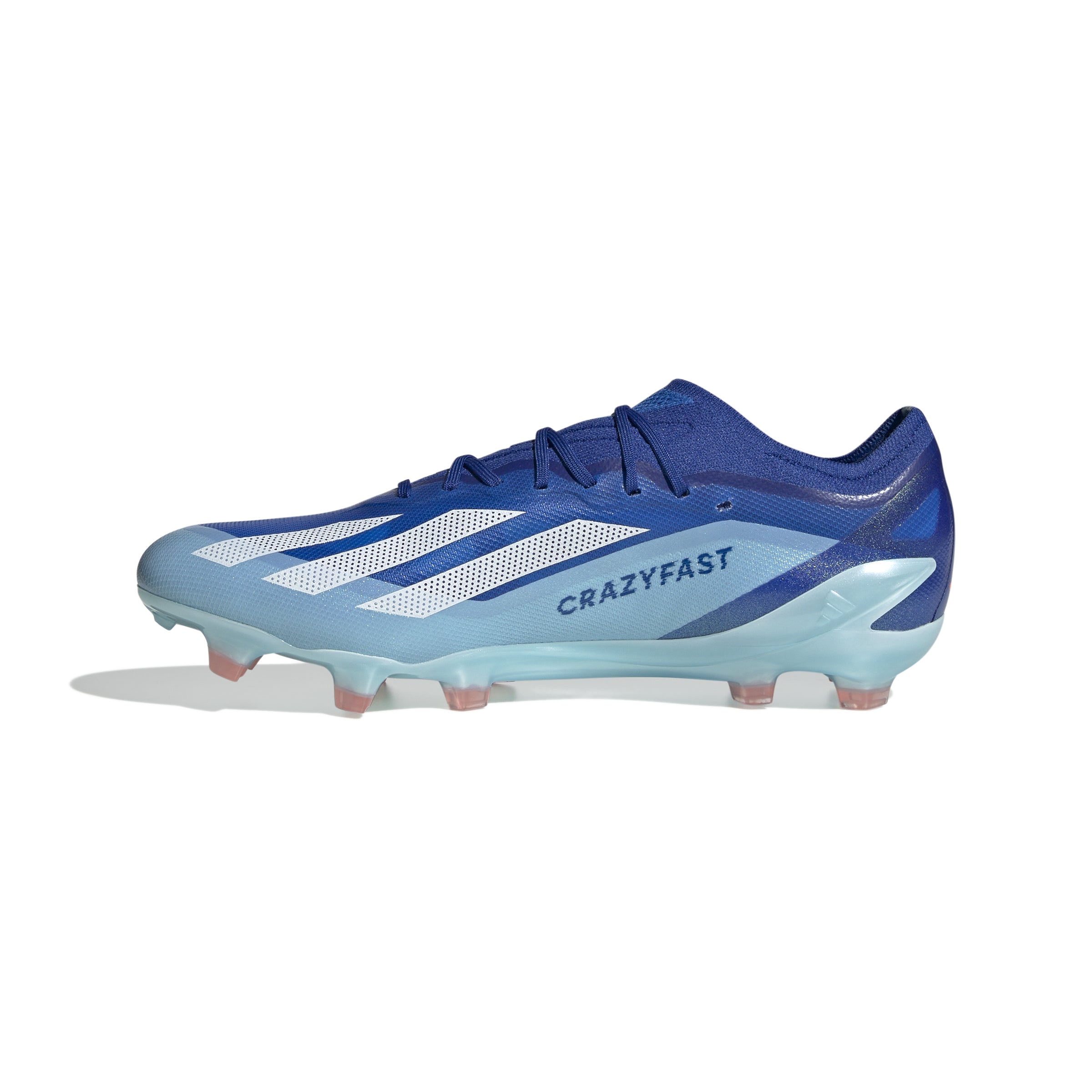 adidas X Crazyfast.1 FG - White/Core Black/Lucid Lemon