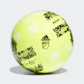 adidas MLS Club Soccer Ball - Yellow/Black