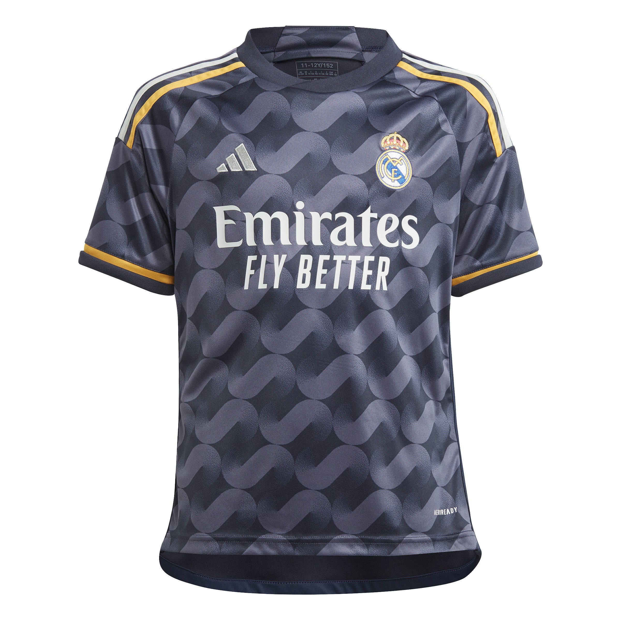 Adidas Real Madrid 23 24 Youth Away Jersey