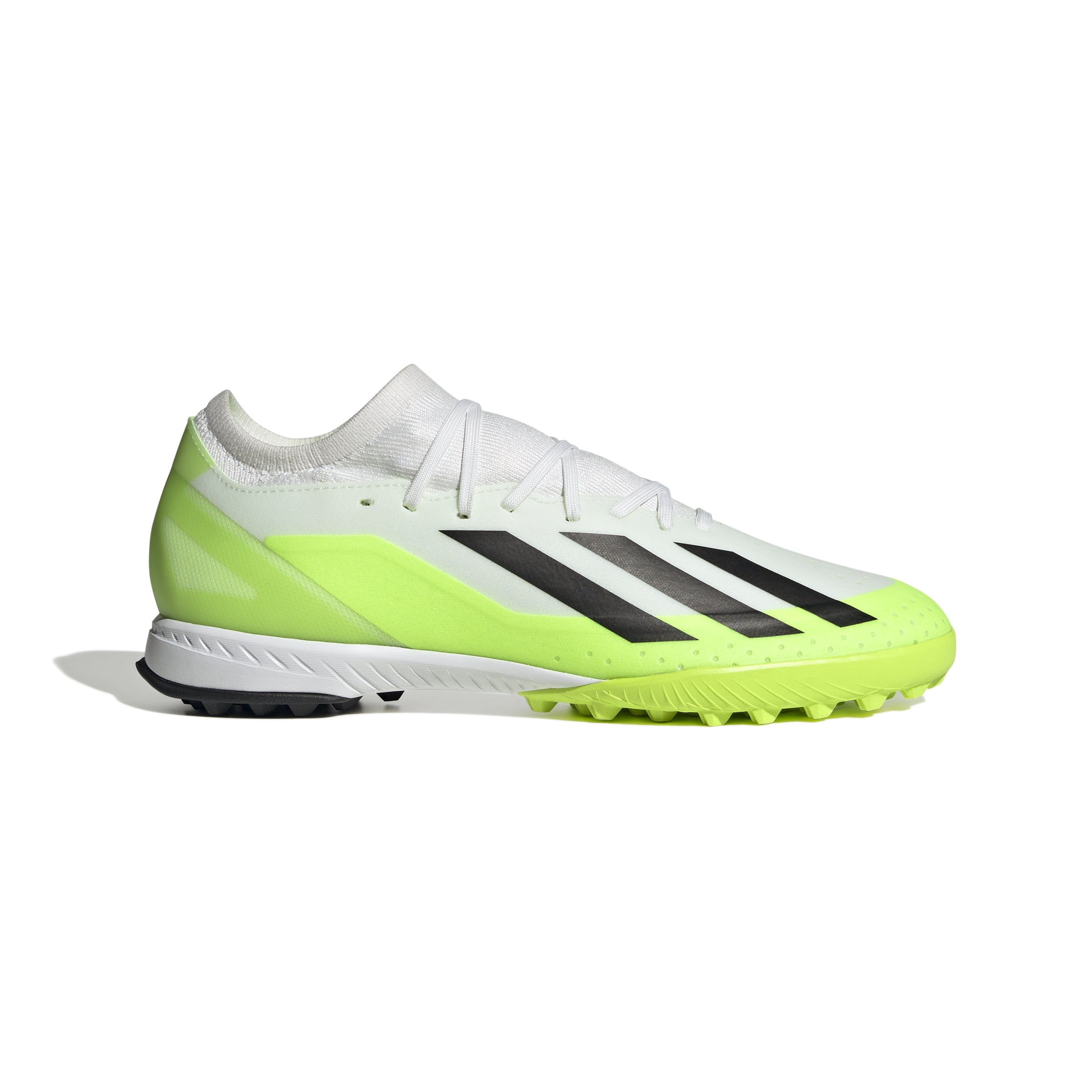 Adidas x Crazyfast.3 Turf Soccer Shoes white lemon 11