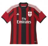 adidas AC Milan Home Jersey 14 Black/R - Best Buy Soccer