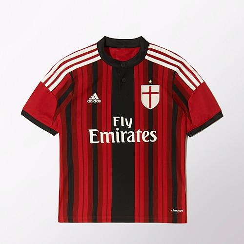 adidas AC Milan Home Jersey Youth 14 Bla - Best Buy Soccer