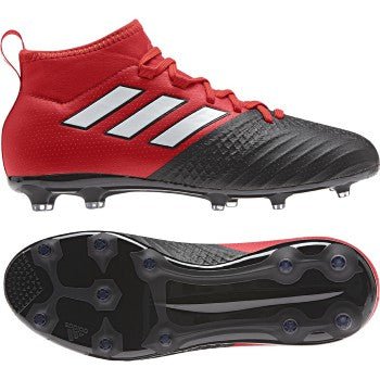 adidas ACE 17.1 FG Youth Firm Ground Soccer Cleats Red/Black/White - Best Buy Soccer
