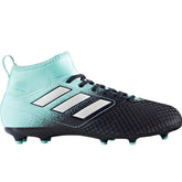 adidas ACE 17.3 FG J Youth Firm Ground Soccer Cleats Aqua/White/Legend Ink - Best Buy Soccer