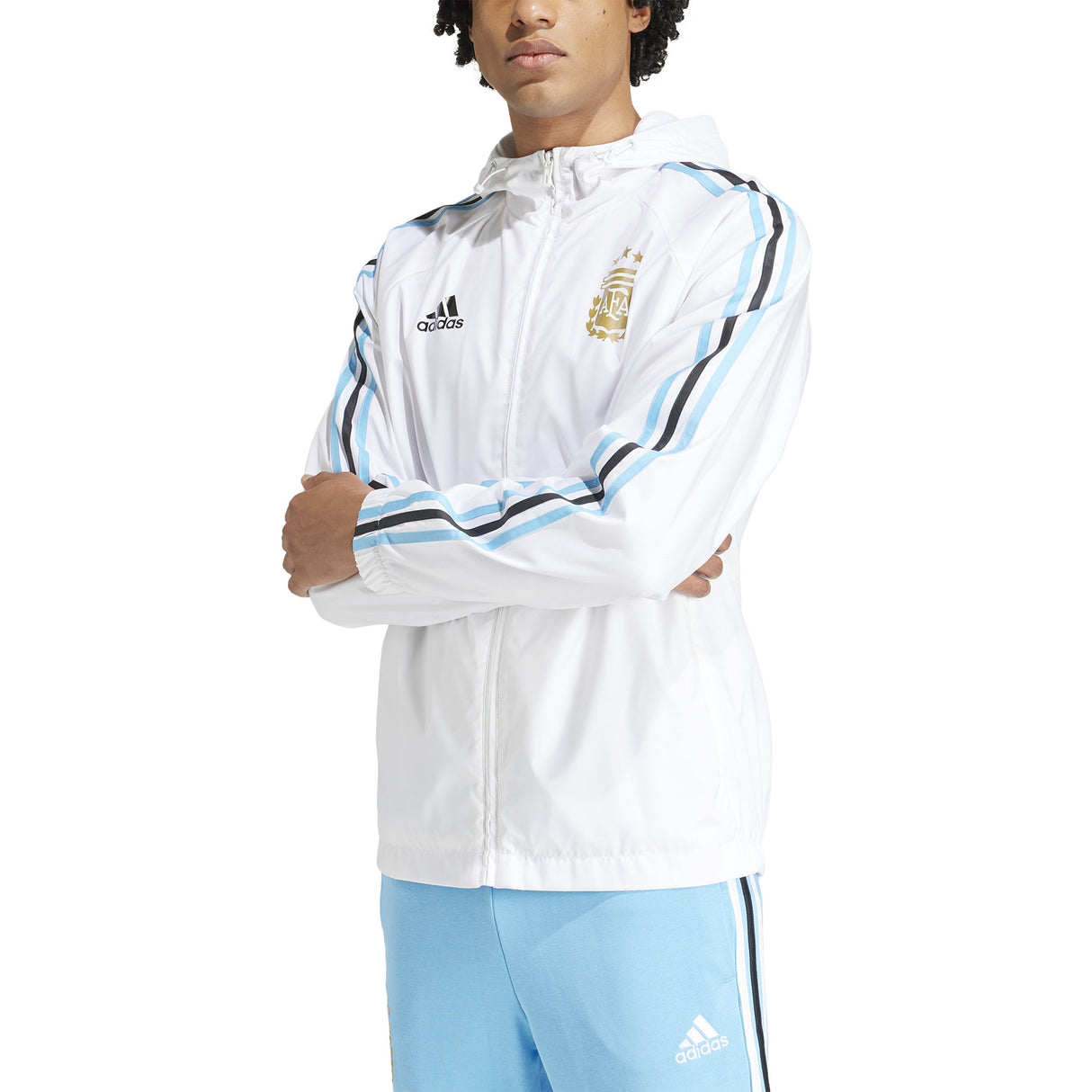 adidas Argentina DNA Windbreaker - Best Buy Soccer