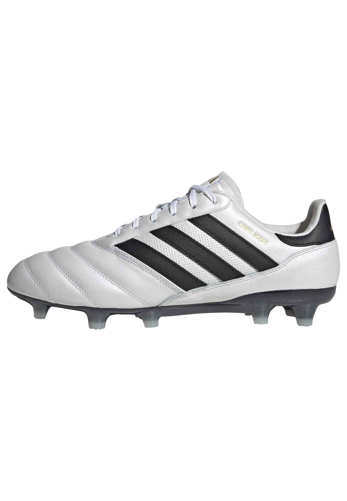 adidas Copa Icon FG Firm Ground Soccer Cleats - White/Black/Gold Metallic - Best Buy Soccer