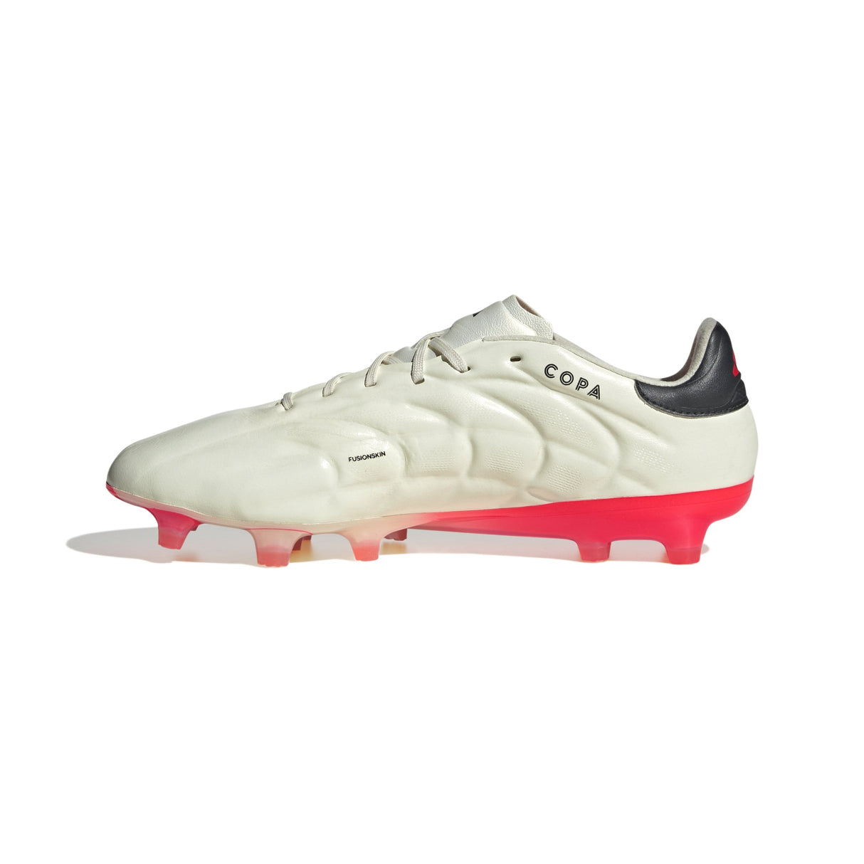 adidas Copa Pure 2 Elite FG Firm Ground Soccer Cleats - Ivory/Black/Solar Red - Best Buy Soccer