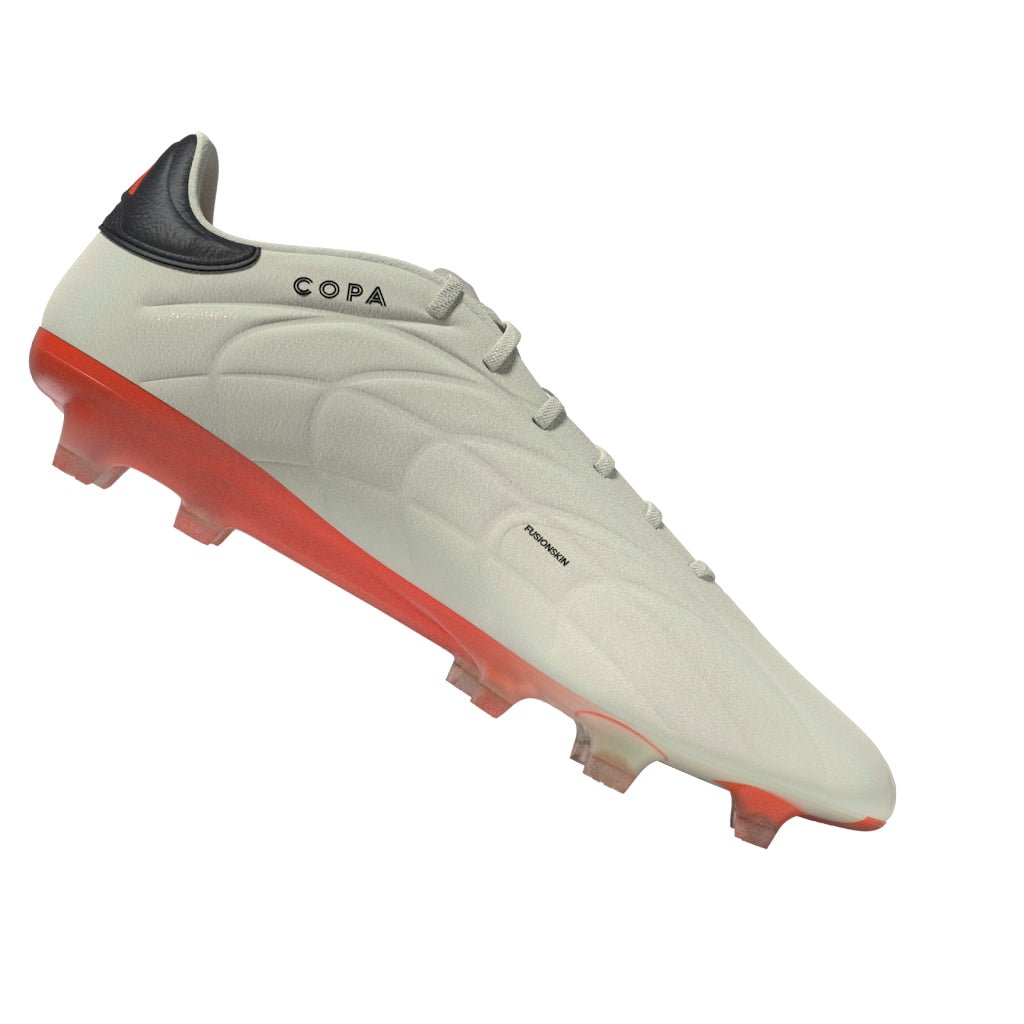 adidas Copa Pure 2 Elite FG Firm Ground Soccer Cleats - Ivory/Black/Solar Red - Best Buy Soccer