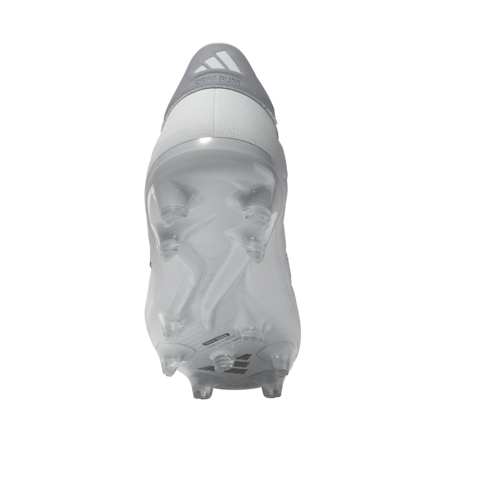 adidas Copa Pure 2 Elite FG Firm Ground Soccer Cleats - White/Silver Metallic - Best Buy Soccer