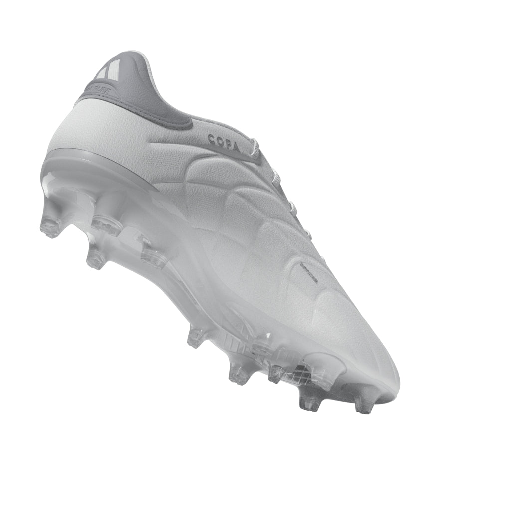 adidas Copa Pure 2 Elite FG Firm Ground Soccer Cleats - White/Silver Metallic - Best Buy Soccer