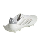 adidas Copa Pure 2 Elite FG Firm Ground Soccer Cleats - White/Silver Metallic - Best Buy Soccer