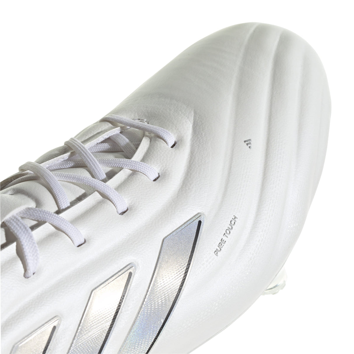 adidas Copa Pure 2 Elite FG Firm Ground Soccer Cleats - White/Silver Metallic - Best Buy Soccer
