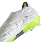 adidas Copa Pure+ FG Firm Ground Soccer Cleats White/Black/Lucid Lemon - Best Buy Soccer