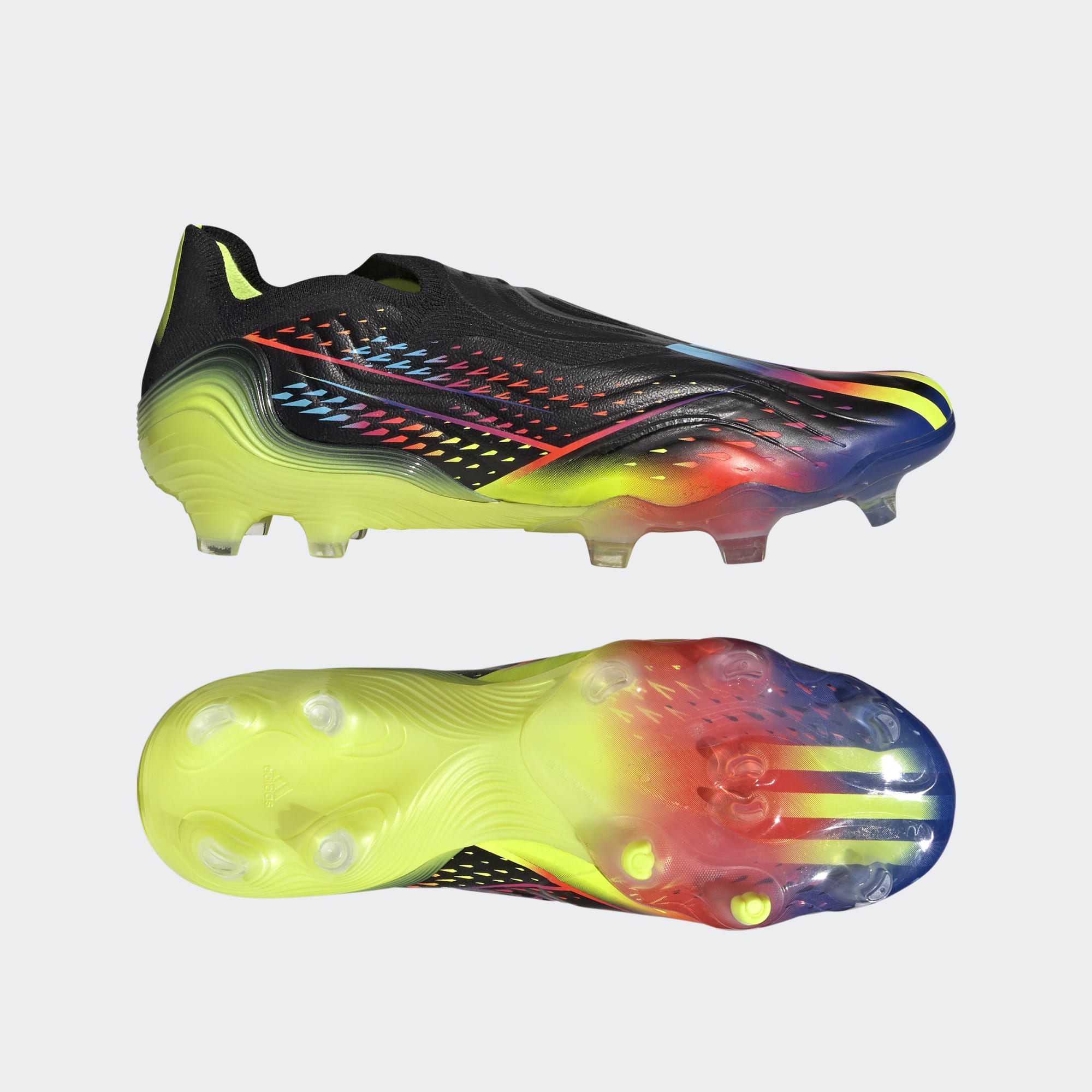 adidas Copa Sense FG Black/Cyan/Yel - Best Buy Soccer