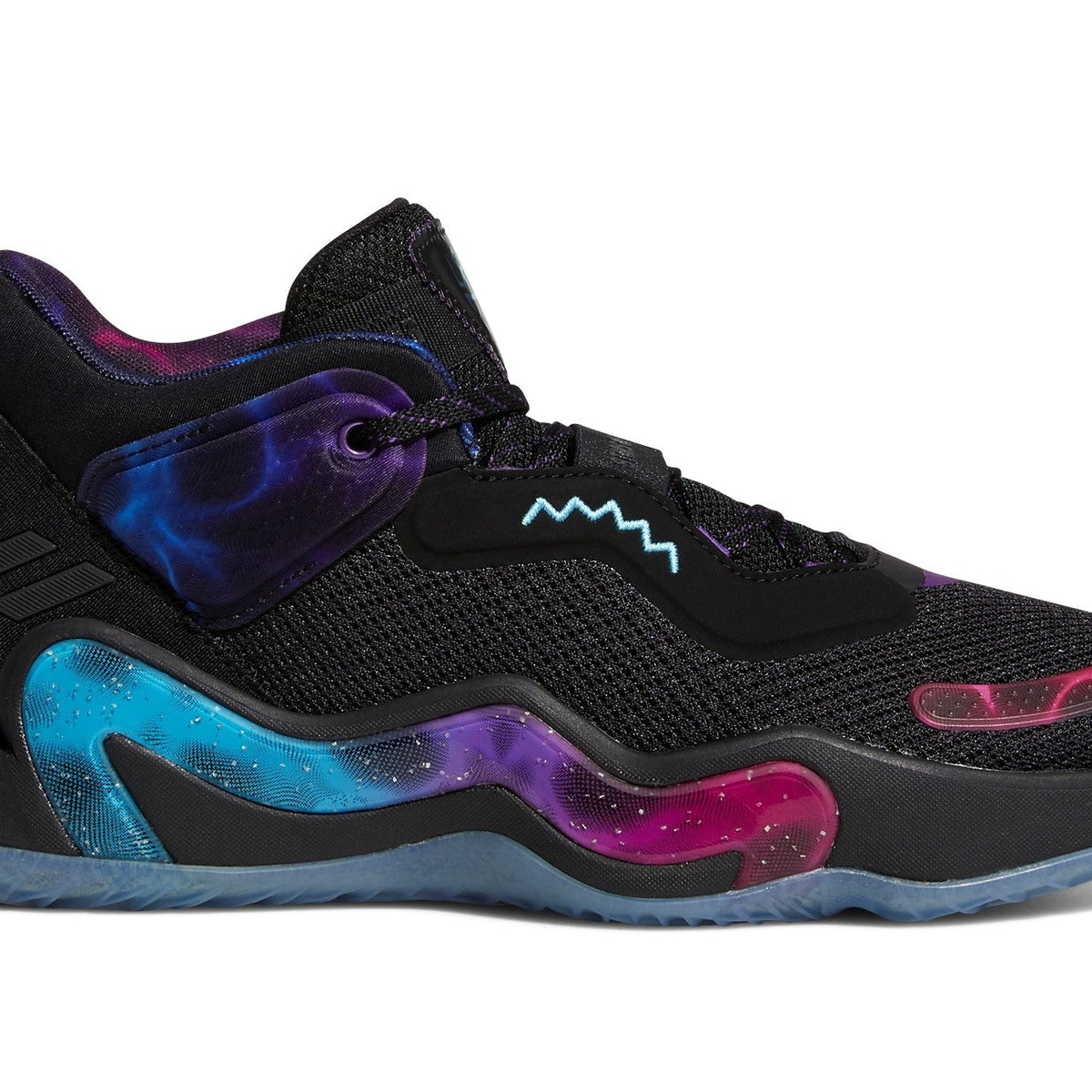 adidas D.O.N Issue #3 Shoes, Black/Cyan / 8.5 adidas D.O.N Issue #3 Shoes, Black/Cyan / 8.5