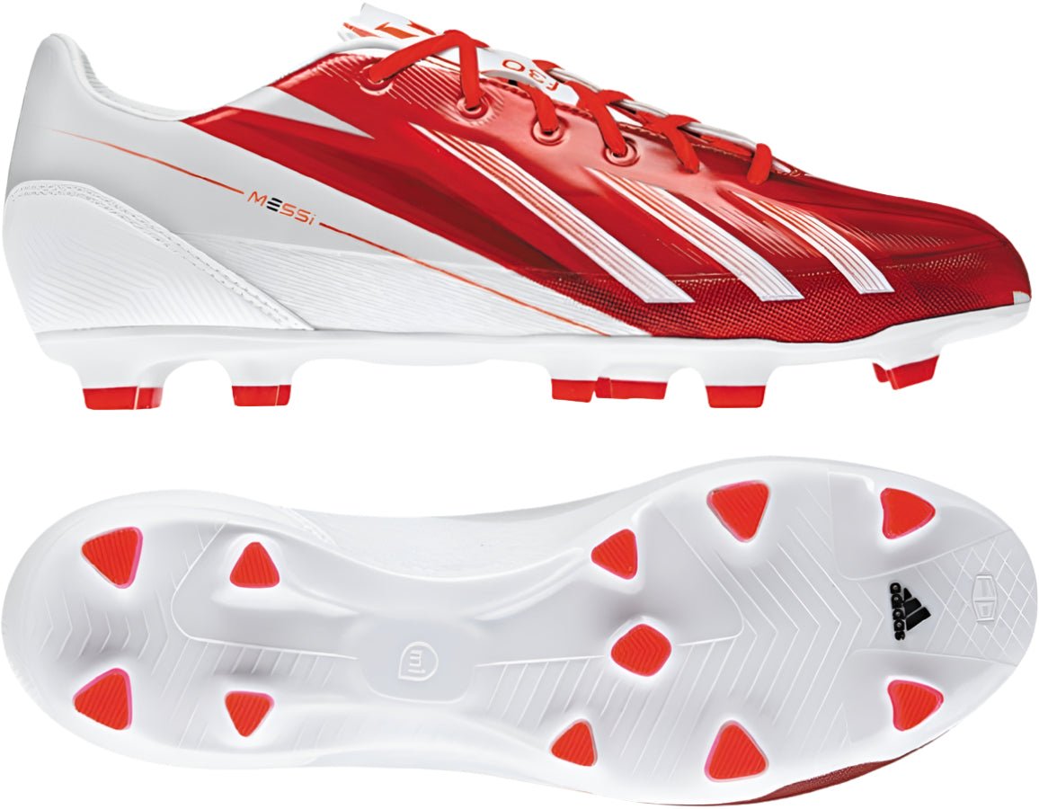 adidas F30 TRX Messi FG Firm Ground Soccer Cleats - Red/White - Best Buy Soccer