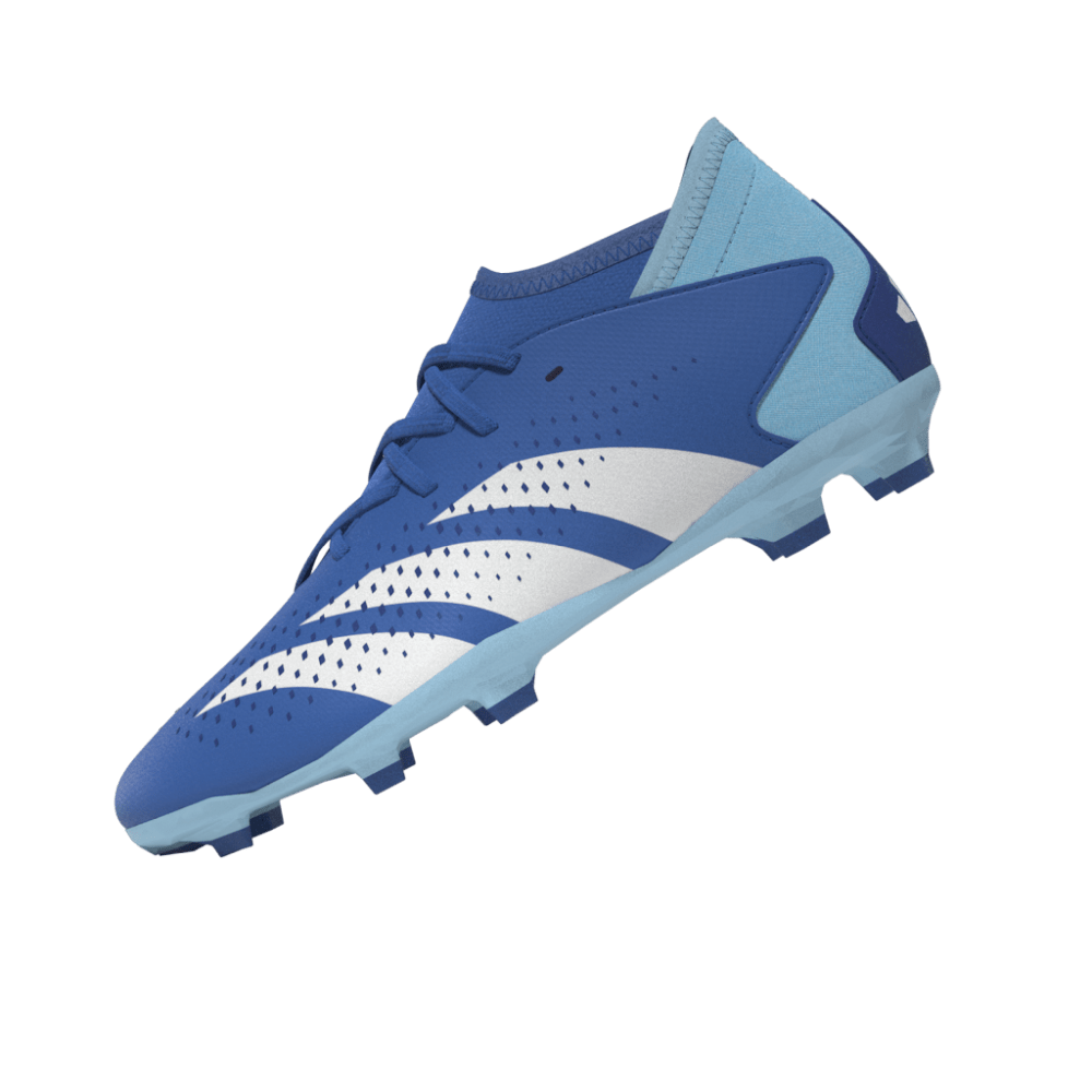 adidas Kid's Predator Accuracy.3 FG Firm Ground Soccer Cleats Royal/White - Best Buy Soccer