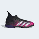 adidas Kid's Predator Freak 3 TF J Turf Football Boots Core Black / Cloud White / Shock Pink - Best Buy Soccer