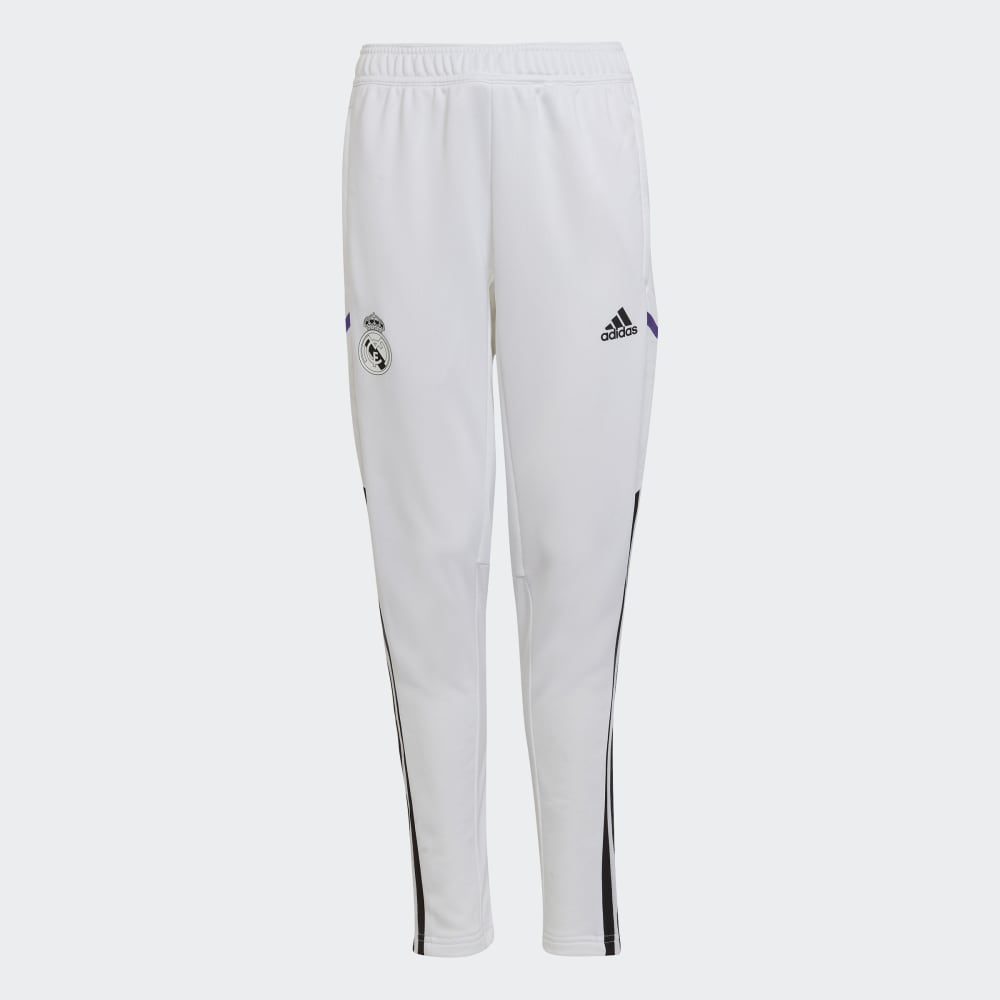 adidas Kid's Real Madrid 22/23 Training Pant White - Best Buy Soccer