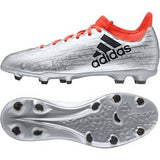 adidas Kid's X 16.3 FG/AG J Firm Ground Soccer Cleats Silver/Red/Black - Best Buy Soccer