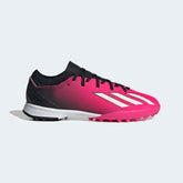 adidas Kid's X Speedportal.3 TF J Turf Football Boots Black/Pink - Best Buy Soccer