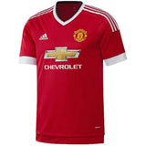 adidas Manchester United Home Jersey 15 Red - Best Buy Soccer
