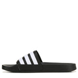 adidas Men's Adilette Comfort Slides Black/White - Best Buy Soccer