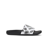 adidas Men's Adilette Comfort Slides White/Black - Best Buy Soccer